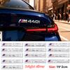 Glänzendes Schwarzes Heckklappen-Buchstabenabzeichen Für BMW M135i M240i M340i M340d M440i M550i M530i M760Li ABS M Logo Emblem Aufkleber Decal