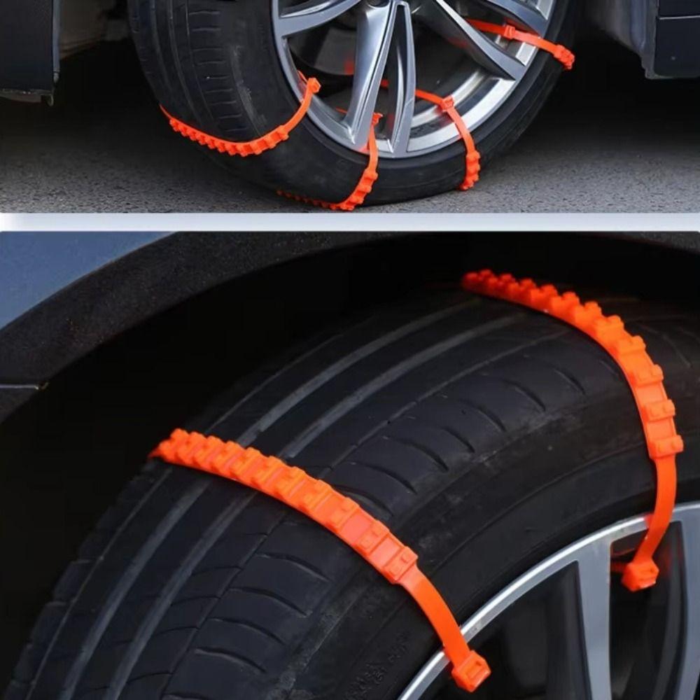 10/20Pcs Universal Car Wheels Chain Anti-Slip Cable Ties Car Accessories Car Tire Strap  Muddy Road