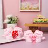 Cartoon Pig Statue Cute Miniatures Figurine Cake Decoration Couple Piggy Ornament  Home