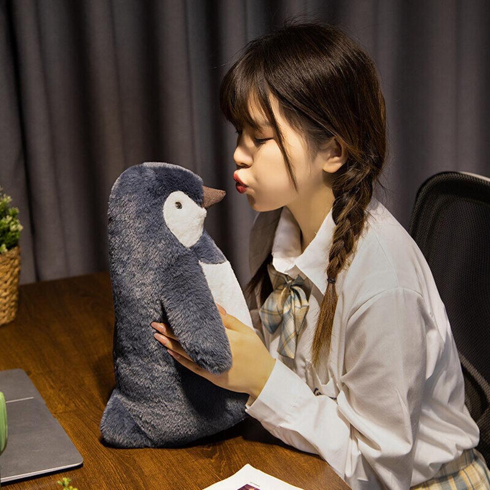 25-50CM Cute Super Cute Little Penguin Plush Toy Bed Sleeping Sofa Pillow Antarctic Animal Decoration Child Birthday Gift