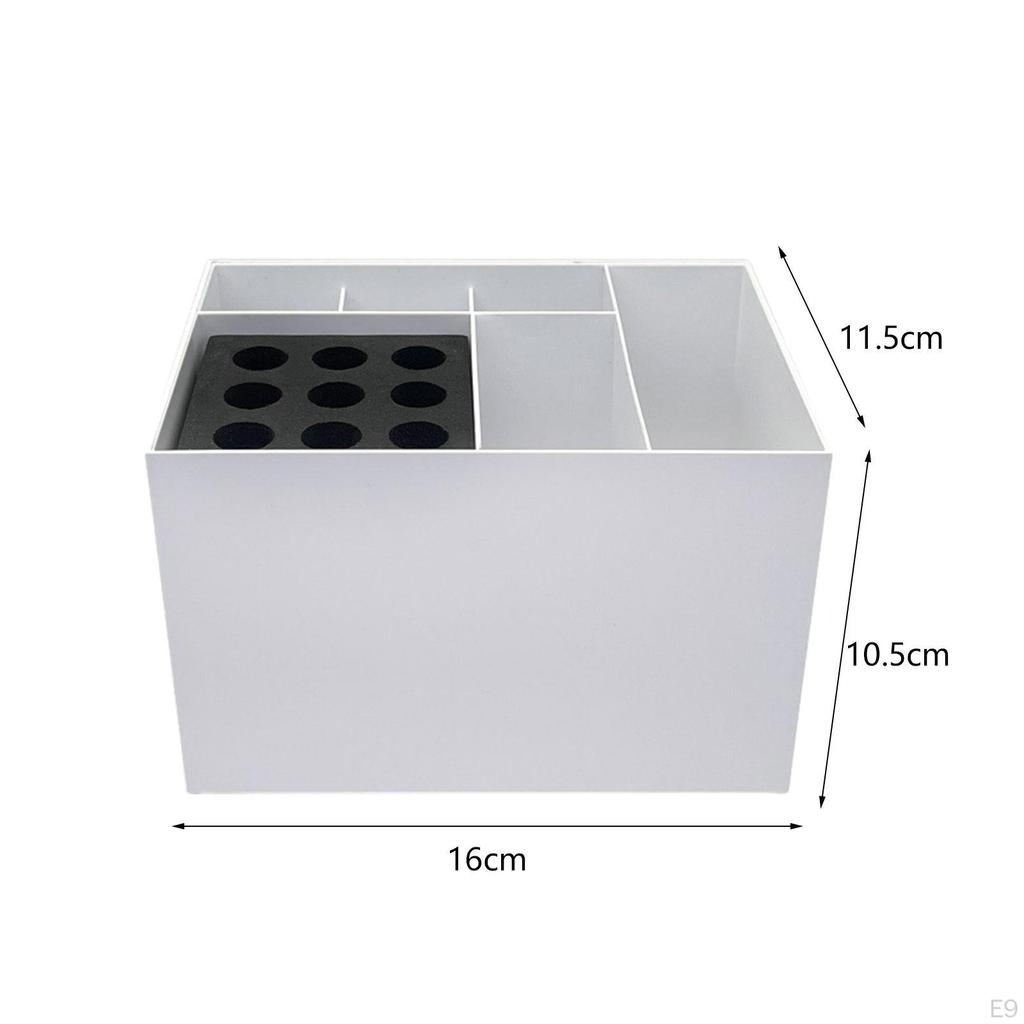 Barber Scissors Container Hairdressing Storage Box Cosmetic Stand Organizer Holder for
