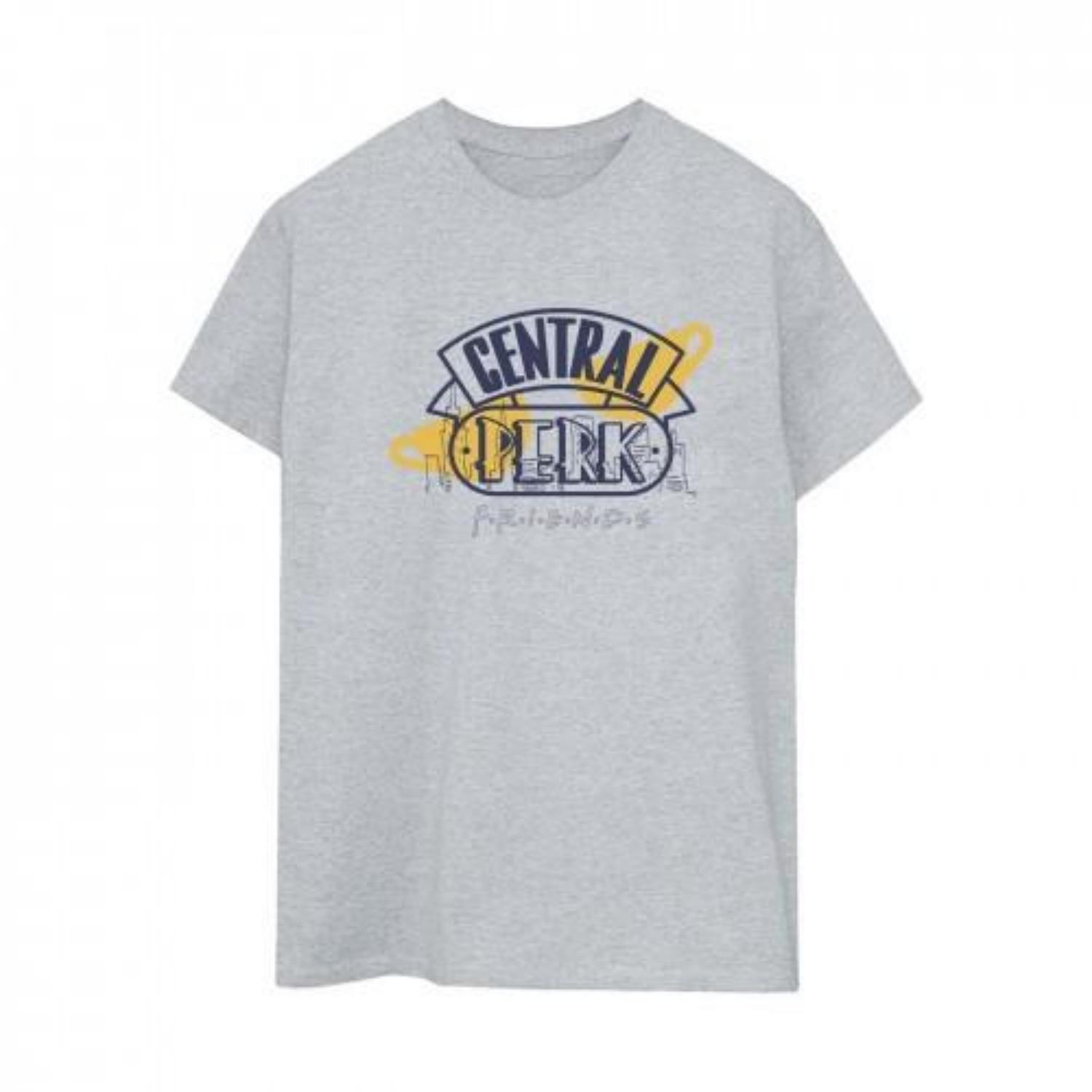 Friends Womens_Ladies Central Perk Cotton Boyfriend T-Shirt XXXXL
