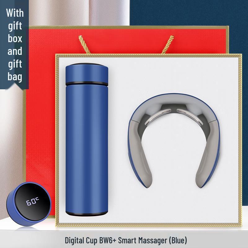 Business Gift Thermos Mug & Massager Set