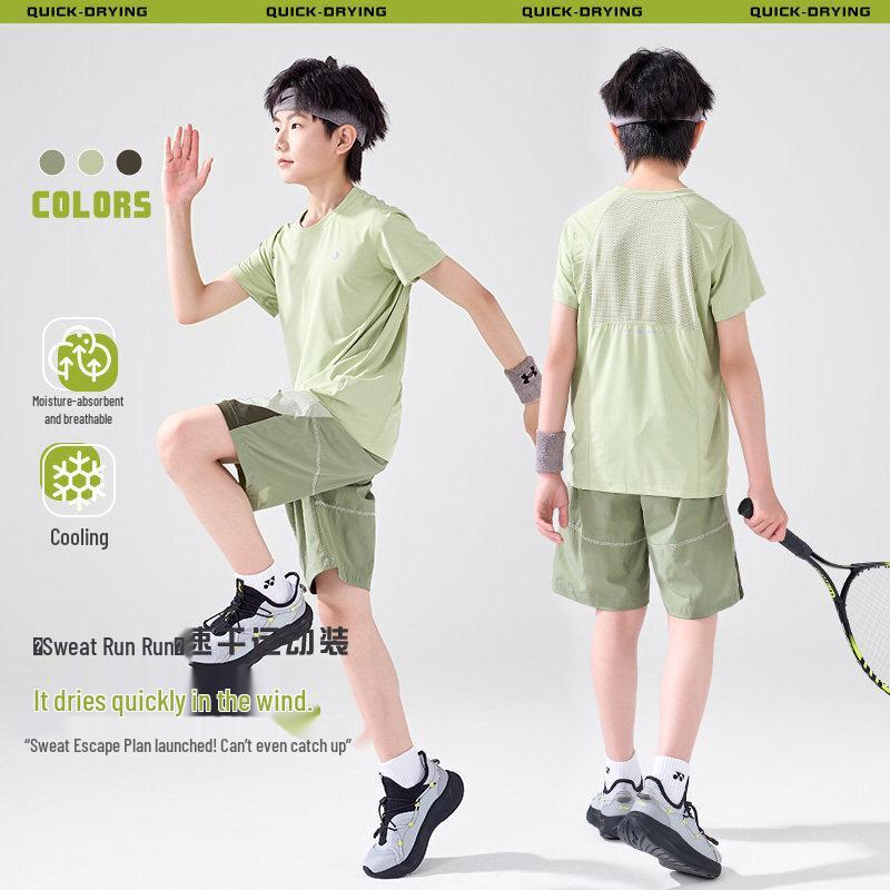 Moonkids Boys  Quick-Dry Mesh Sports T-Shirt 160cm