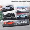 1:32 Alloy Sports Car Model with Acrylic Dust Cover – Pull Back, Sound & Light Features