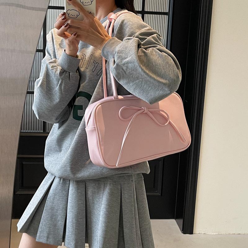Bag New Fashion Versatile Bow Shoulder Bag Handbag