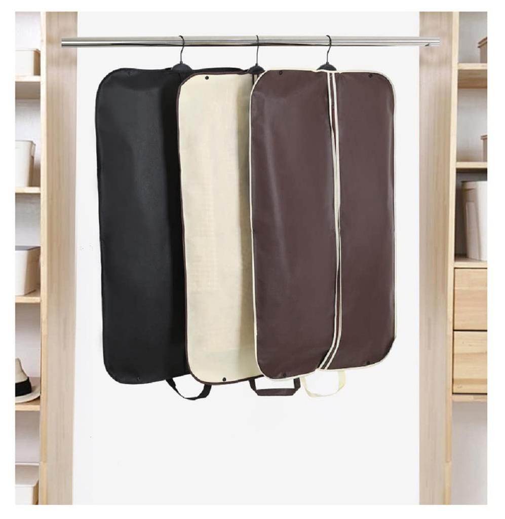 desikaky Suit Portable Clothes Suit Storage Closet Clothes Storage Coat Handheld Suit Clothes Storage Covers, 3-Piece Set, Covers, Bags, Covers,