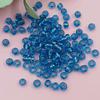 500 stk For smykkefremstilling 4mm DIY Øredobber Halskjede Armbånd Løse Mellomleggsperler Anheng Glassfrøperler Miksfarge Fargerik