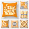 Wohndekor Nordisch Orange Süß Kissenbezug Wohnzimmer Sofa Dekoration Auto Kissenbezug