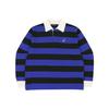 KANGOL Striped Open Collar Knit 1881 Blue