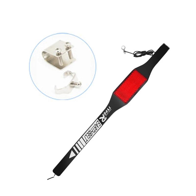 1 Stück Auto statischer Erdungsstreifen, Drahtkette, Antistatik-Eliminator, Abgasrohr des Fahrzeugs ableiten, Abschleppseil Zubehör