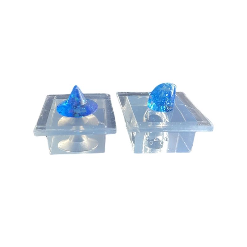 

High Transparency Flexible Sturdy Silicone Mold Set for Specter Shaped Designs Jewelry and Craft Supplies Daily Use S