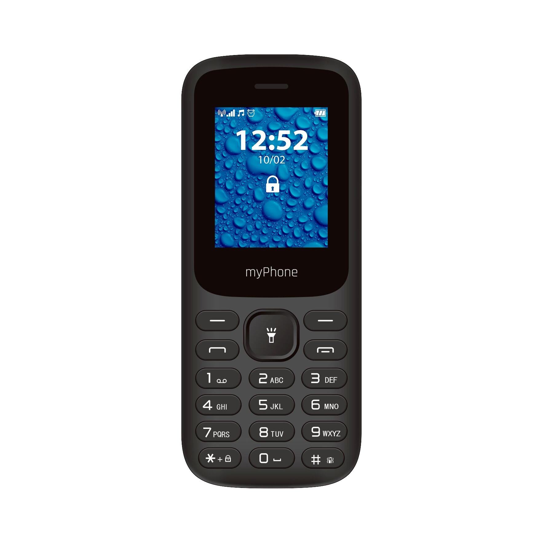 Myphone - Téléphone Série 2220 - Téléphone Mobile Basique - 32 Mo - Noir - Image 4