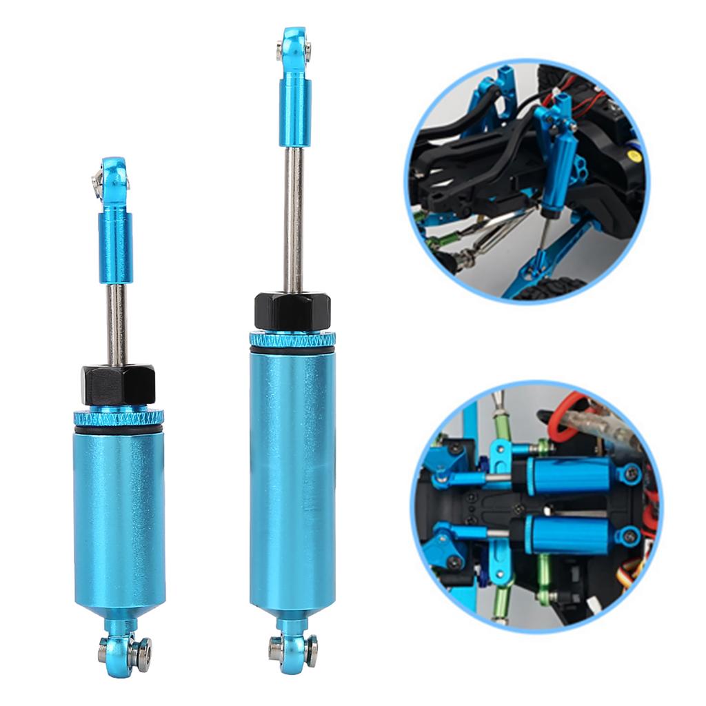 Front & Rear Metal Upgrade Shock Absorber Damper Kit for WLtoys 12428 12423 112 RC Car