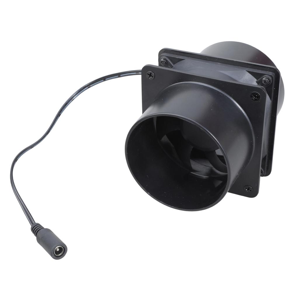 Inline-Kanalventilator Belüftung Abluftverstärker Ventilator Filter Kanalset 12V Absauggebläse Abluftventilator Für Haushalt Außenbereich