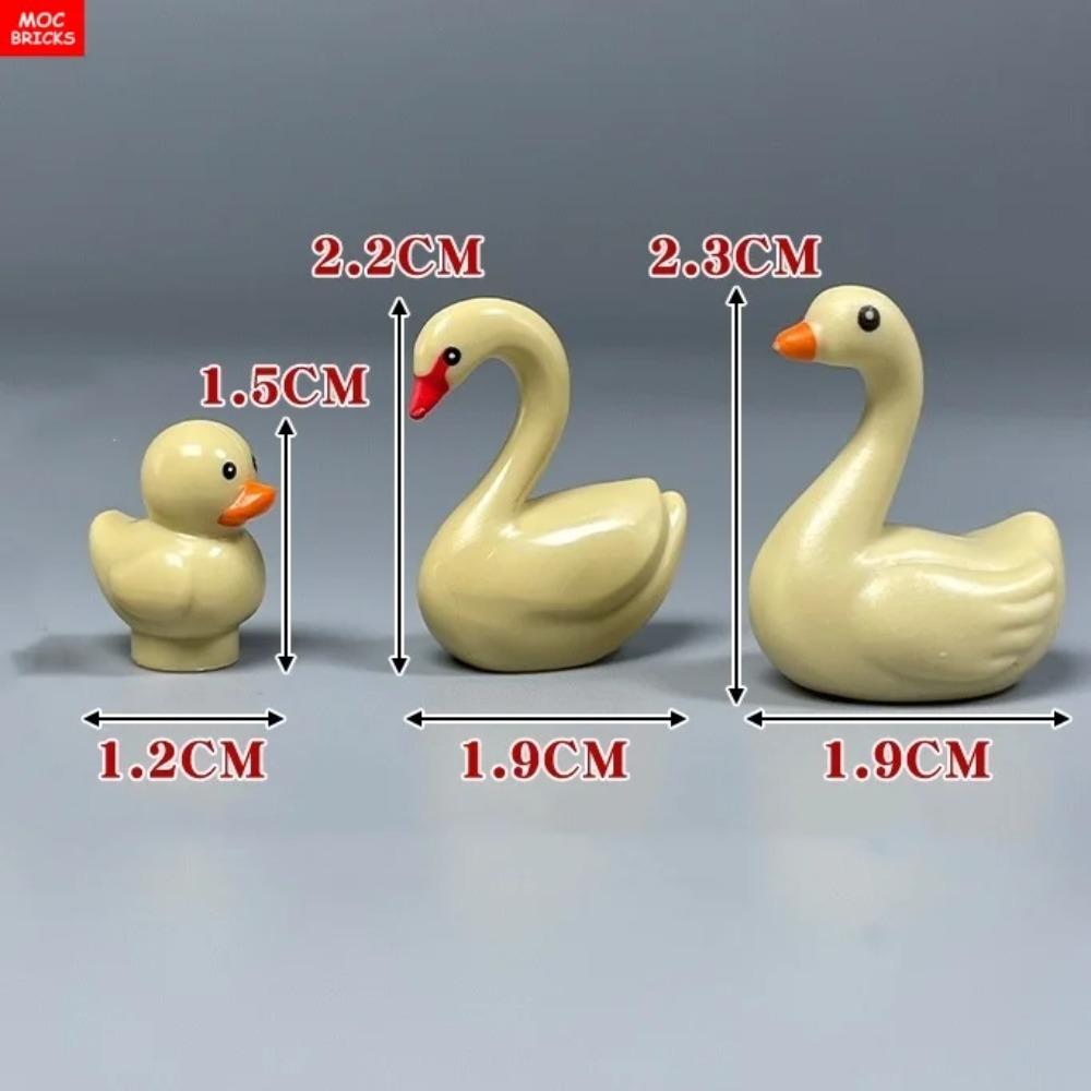 Cărămizi MOC Subarboret Junglă Animal de Pădure Maimuță Capră Girafă Pasăre Bufniță de Noapte Accesorii Blocuri de Construcție Jucării Cadouri