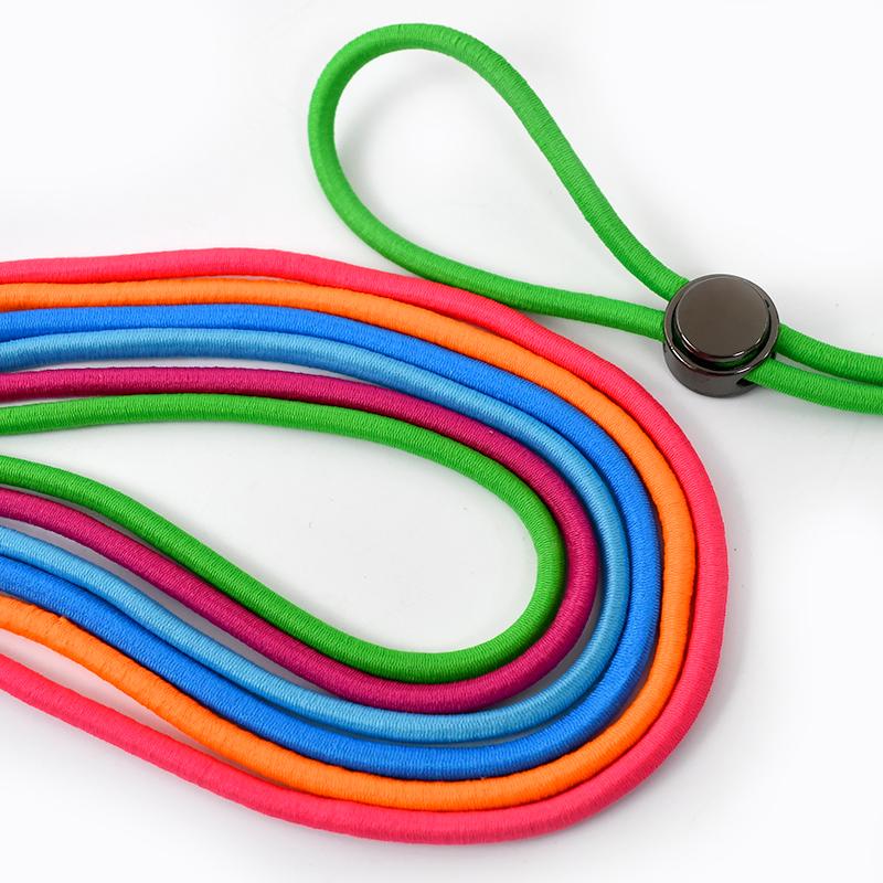 2/5/10Meters Meetee 5mm Elastic Ropes for Waistband Colored Rubber Band Clothes Bags Stretchable Cord Garment Sewing Accessories