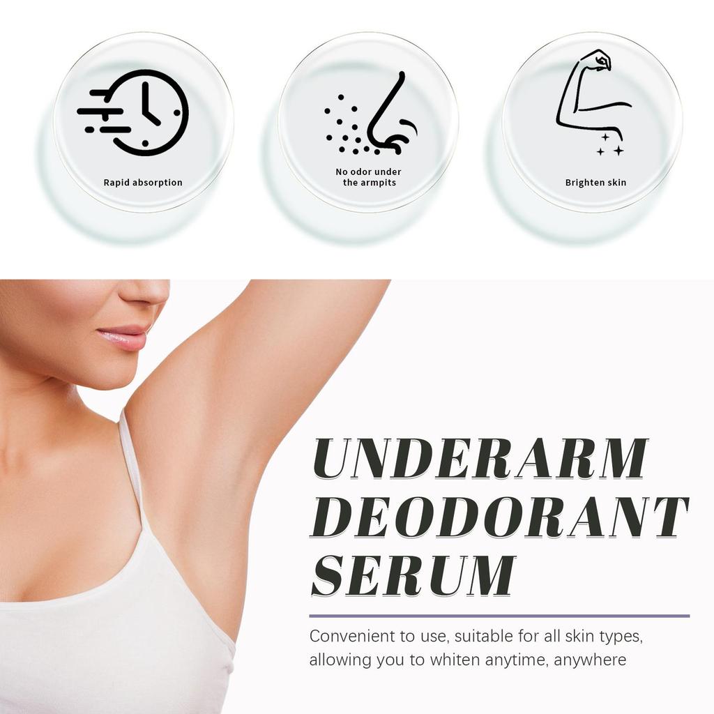 Underarm Whitening Cream Skin Smooth Lightening Cream Deodorant Serum For Underarm Body Intimate Area,Private Parts,Bikini Area