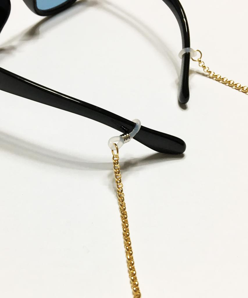 Segseuto [Surgical Steel][Eyeglass Chain] W-Type 002 E.L Gold