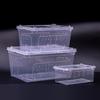 Reptile Breeding Box Secure Portable Terrarium with Clear View Escape Proof Lid for Transport and Pet Display