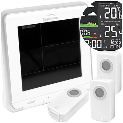 Wireless Weather Station Barometer Outdoor Thermometer Meteo