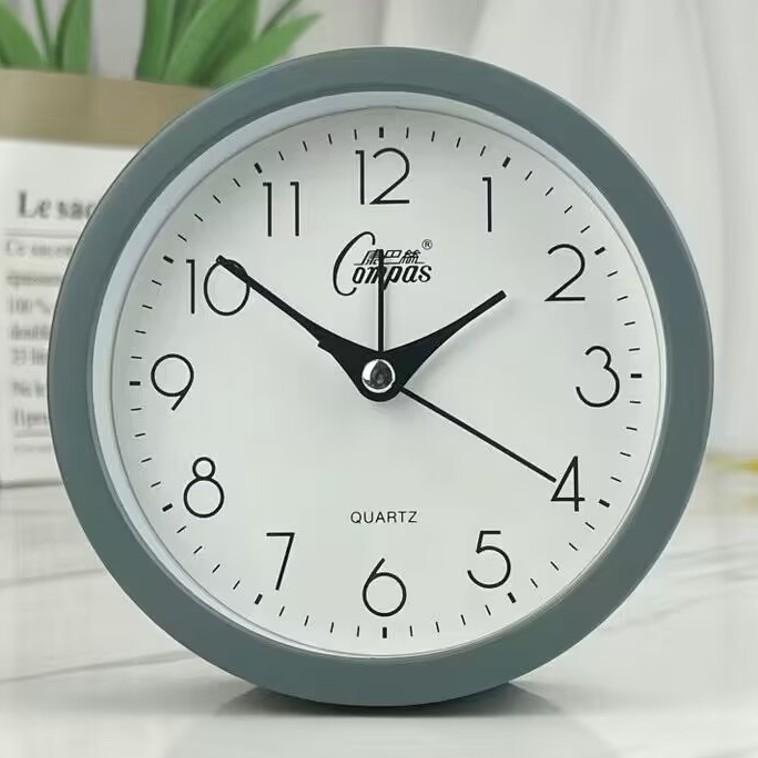 Large Digital Silent Elderly Alarm Clock Simple Square Clock Student Dormitory Table Desktop Bedside Clock