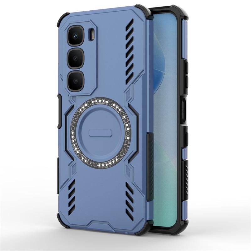 For Infinix Hot 60 4G Case Infinix Hot 60 4G Cover Heat Dissipation Magnetic Wireless Charging Phone Cases For Infinix Hot 60 4G