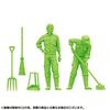 Kaiyodo ARTPLA Zookeeper and Lion Set (Boxed Edition) Unpainted and Unassembled Plastic Model Kit (Set of 6) BOX AP003B