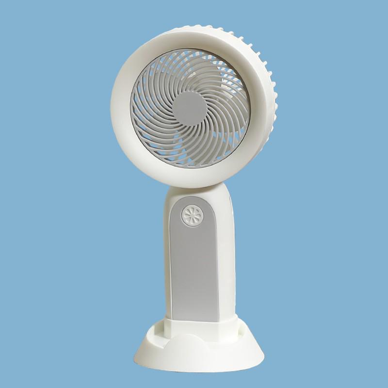 Mini Portable USB Rechargeable Fan - Handheld & Desktop