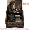 Vintage Chopin Nocturne Op. 9 No. 2 Music Box to Love Again Mechanical Movement Special Gift Valentine's Day & Birthday Gift