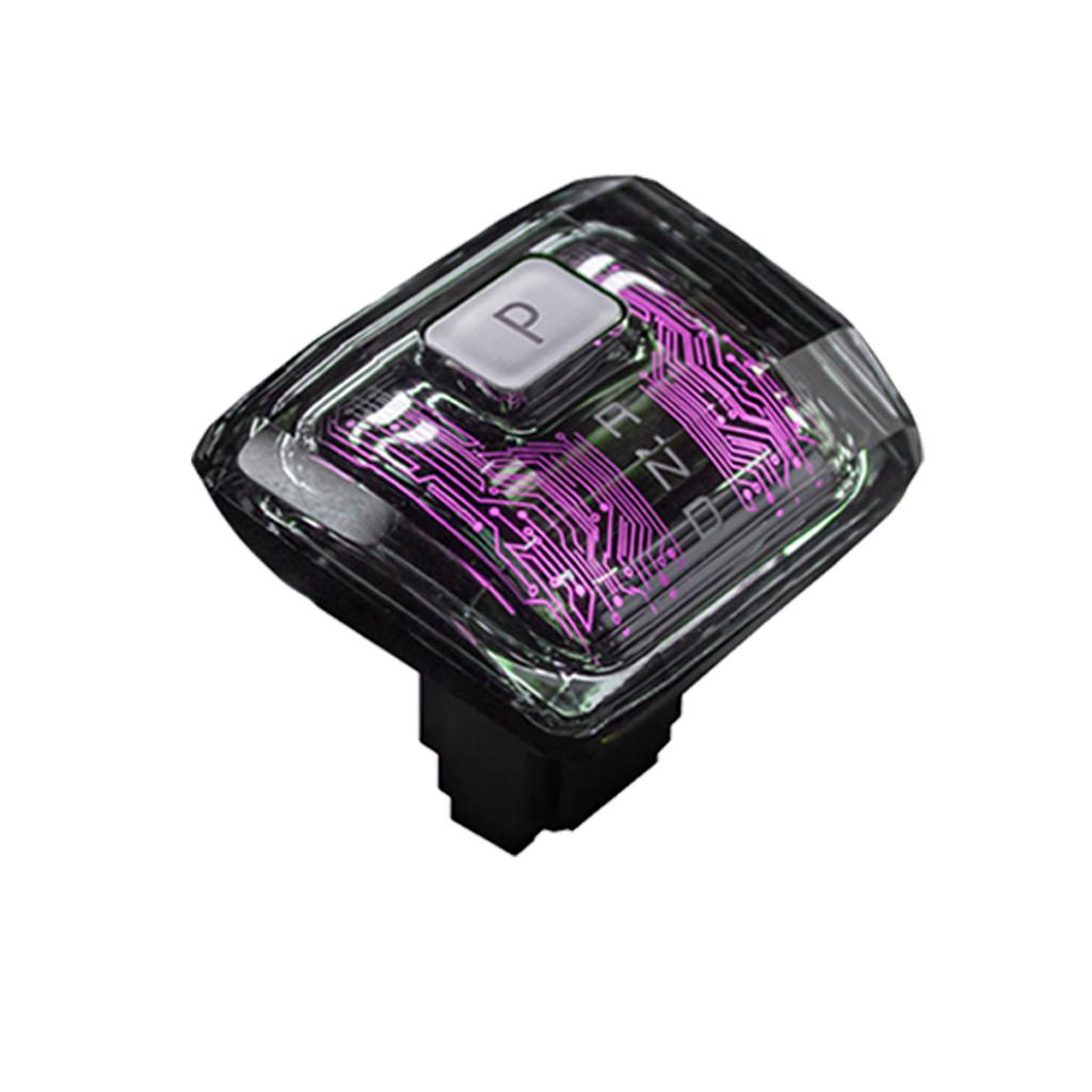 Central Control Replacement Style Crystal Gear Head For BYD Leopard 5 2025+ Lighting Crystal Gear Head Interior Auto Accessories