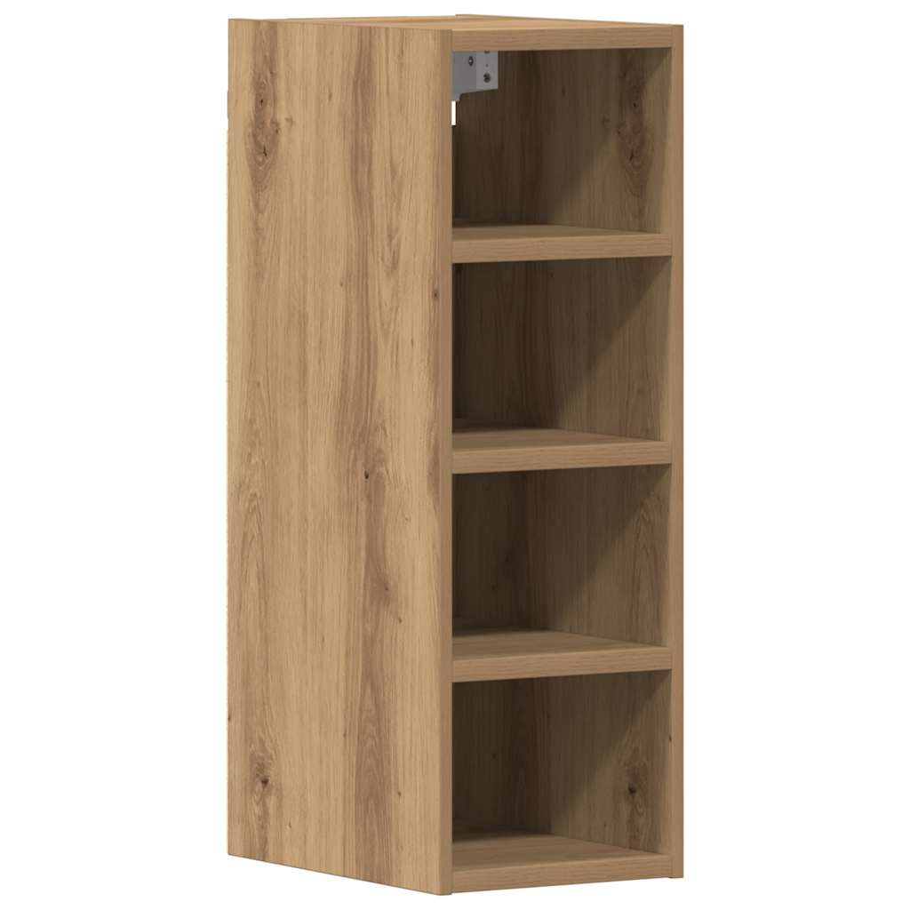 Riga Wall Mounted Cabinet in Artisan Oak Finish 20 x 29.5 x 60 cm Particleboard