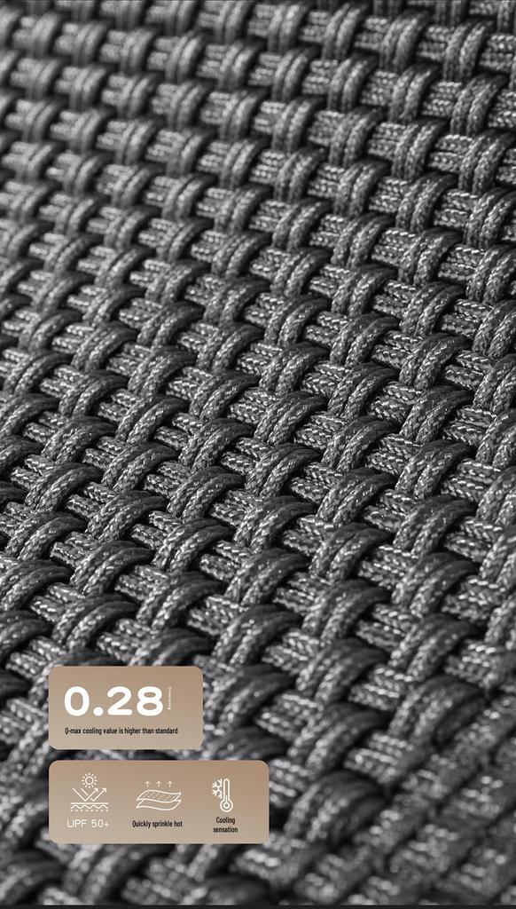 BS38 Ice Silk Leather All-Season Car Seat Cushion - Universal Fit for SUV, Sedan, Pickup, Off-Road Vehicle.