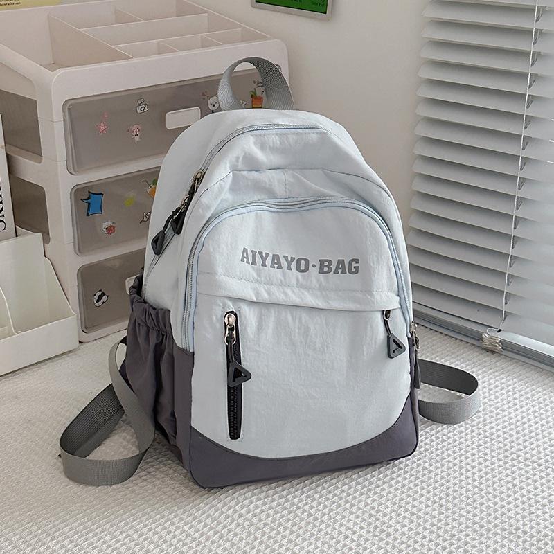 

Школьный рюкзак, высококачественный и легкий детский летний дорожный исследовательский рюкзак, контрастные цвета, универсальный пудрово-розовый для девочки