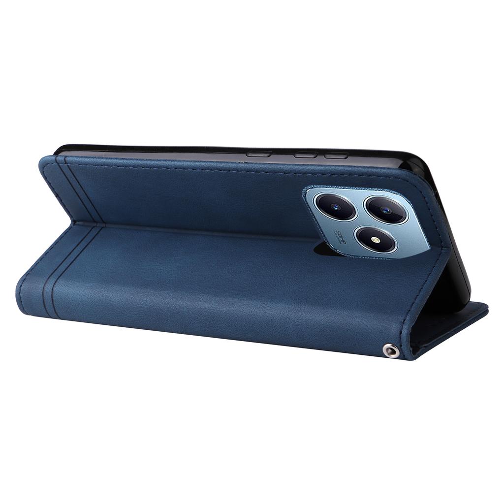 For Realme Note 60x 4G/C63 4G/C61 4G/Note 60 Leather Wallet Cases Skin Touch Phone Cover Stand with Strap