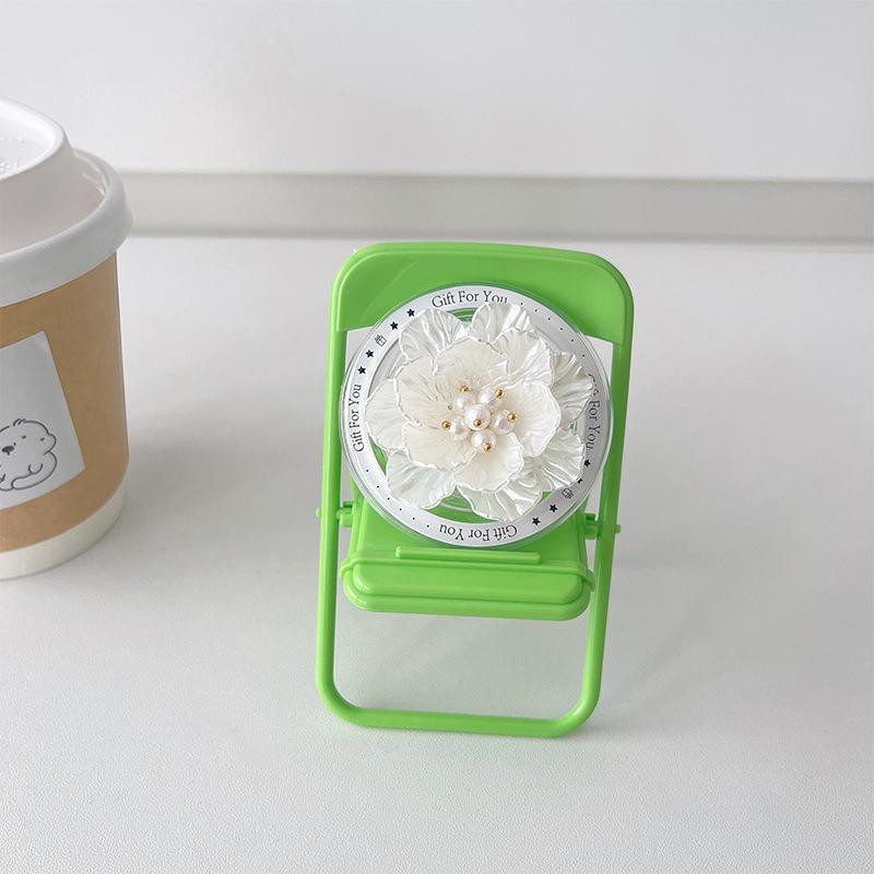 Magnetic Magsafe Three-Dimensional Shell Flower Mobile Phone Airbag Bracket Paste Retractable Women S Drama Support