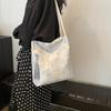 Style Water Bucket Bag For Women With Pu Material And Zipper Closure For Daily Use