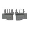 1 Pair Grey Roller Blind Luggage Cover Clip 8W9868953 8W9868954 For A4 For A6 For Q7 For Touareg Car Interior Accessories