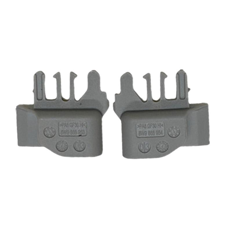 1 Pair Grey Roller Blind Luggage Cover Clip 8W9868953 8W9868954 For A4 For A6 For Q7 For Touareg Car Interior Accessories