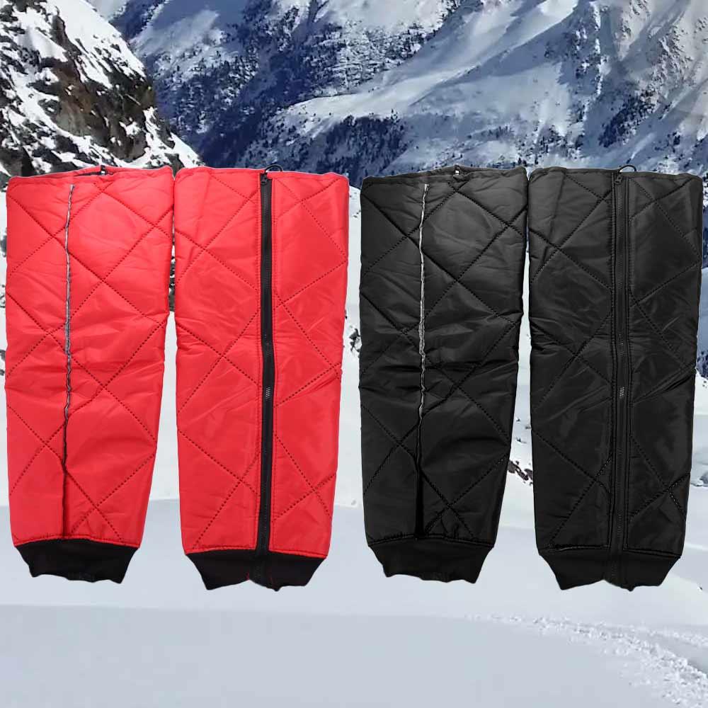 2 pcs Full Chaps Motorcycle Winter Knee Pads Windbreaker Protector Knees Motorcycle