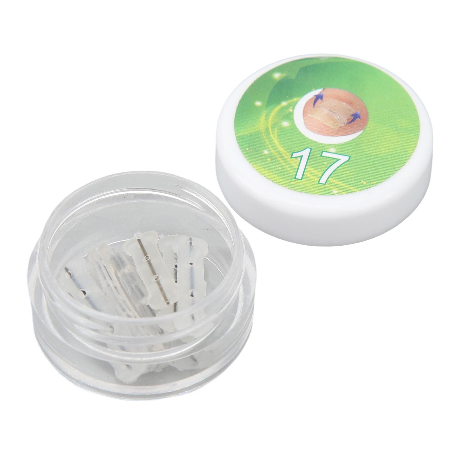 

10 шт. корректирующие наклейки для ногтей с коробкой для хранения корректирующие пластыри для вросших ногтей эластичные пластыри