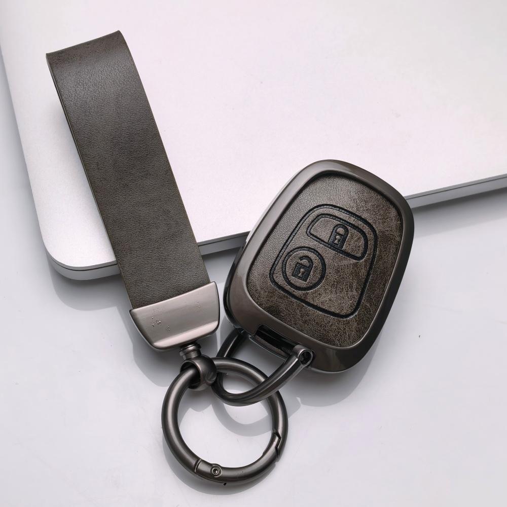 Zinc Alloy Remote Key Cover Case For Citroen C1 C2 C3 C4 Xsara Picasso Key Cap Peugeot 107 206 207 306 307 407 Toyota Aygo