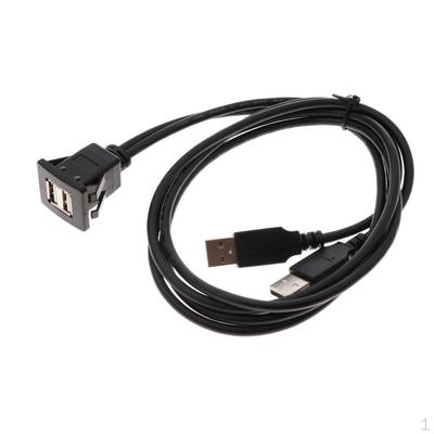 High Quality Car USB2.0 Extension Cable Dashboard