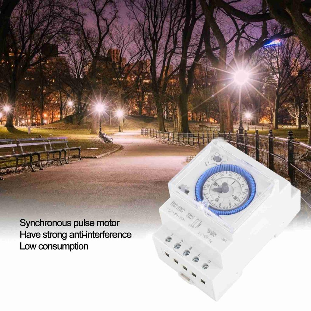 24 Hour Mechanical Timer Mechanical Time  Mechanical Timer 15 Minutes Intervals Electrical Heavy Duty Time  SUL181d