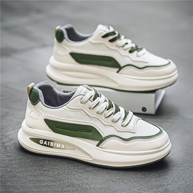 New thick-soled heightening high-end sports shoes Middle school students American casual wear-resistant shoes