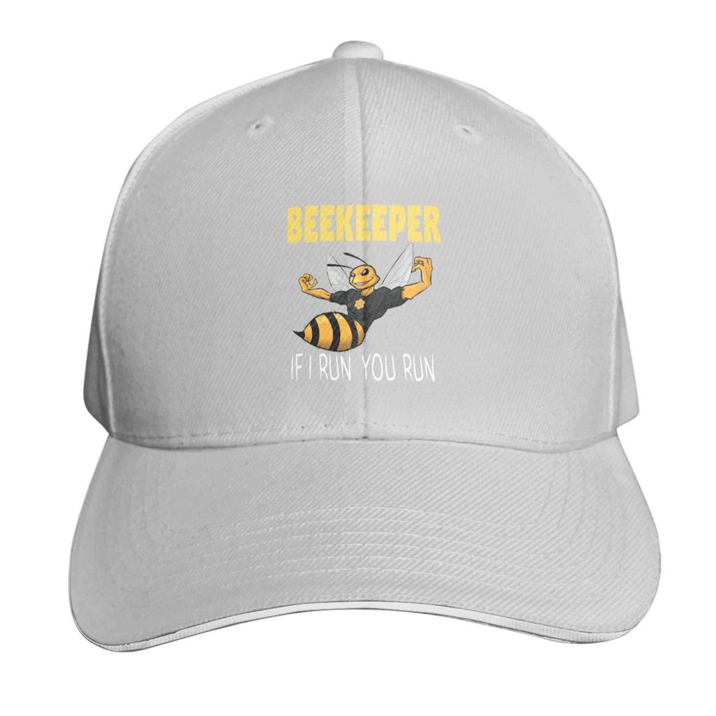 Beekeeper If I Run You Run Beekeeping Cap Fashion Casual Baseball Caps Adjustable Hat Hip Hop Summer Unisex Baseball Hats