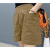 Cotton Sports Shorts Women's Summer Loose High-waisted Casual Wide-leg Five-point Pants