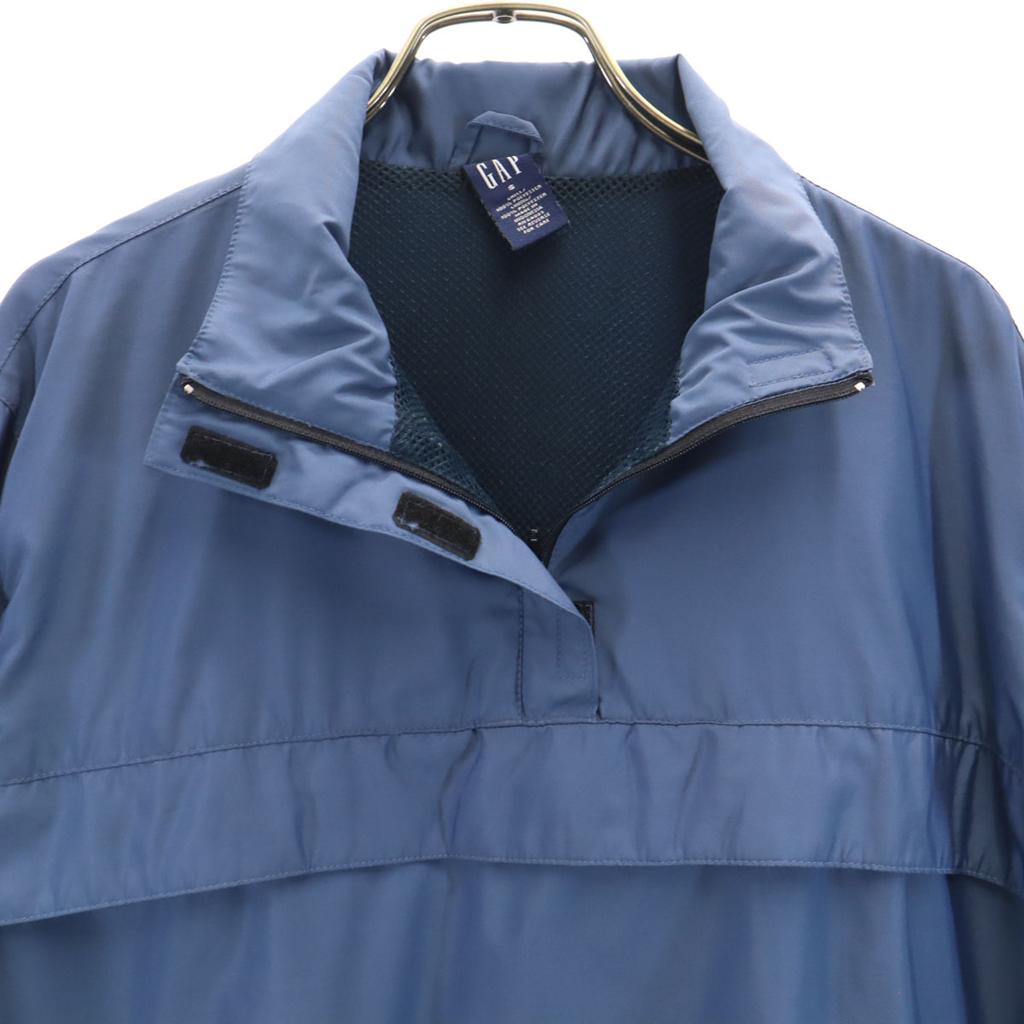 Gap Half Zip Windbreaker S Navy Mesh Lining Women Used