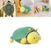 Süßes tragbares Schildkrötenpanzer-Stofftier für kreatives Spielen und Abenteuer