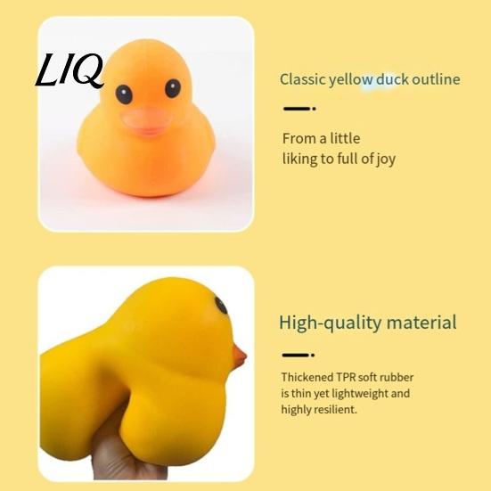 Tierische Sensorik-Spielzeuge Mini-Ente Stressabbau-Spielzeug, Weiches Quetsch-Fidget Taktil Tragbares Dekompressionsspielzeug zur Konzentrationshilfe & Entspannung